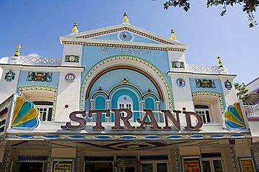 Movie theater converted into shop, Duval Street, Key West, Florida, United States of America, North America