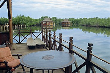 Makasutu Eco Lodge near Banjul, Gambia, West Africa, Africa