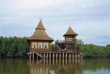 Makasutu Eco Lodge near Banjul, Gambia, West Africa, Africa