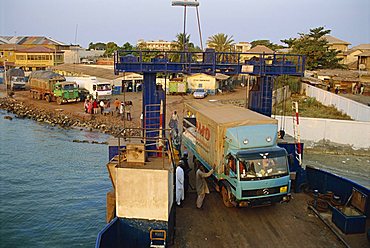 Banjul to Bari ferry, Banjul, Gambia, West Africa, Africa