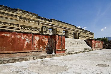 Palace of the Columns, Mitla, an ancient Mixtec site, Oaxaca, Mexico, North America