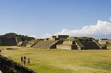 The ancient Zapotec city of Monte Alban, UNESCO World Heritage Site, near Oaxaca City, Oaxaca, Mexico, North America