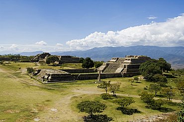 The ancient Zapotec city of Monte Alban, UNESCO World Heritage Site, near Oaxaca City, Oaxaca, Mexico, North America