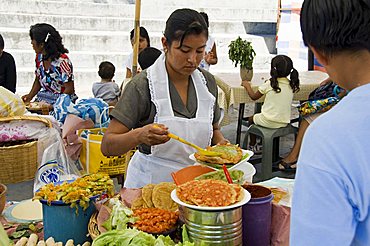 Market day at Zaachila, Oaxaca, Mexico, North America