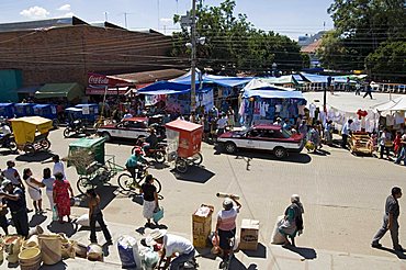 Market day at Zaachila, Oaxaca, Mexico, North America