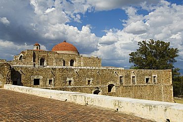 Monastery and church of Cuilapan, Oaxaca, Mexico, North America