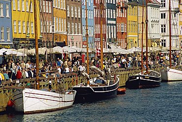 Nyhavn, Copenhagen, Denmark, Scandinavia, Europe