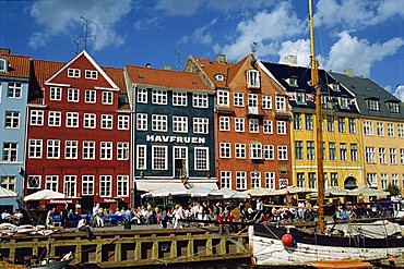 Nyhavn, Copenhagen, Denmark, Scandinavia, Europe