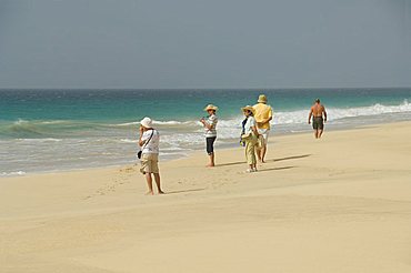 Praia de Santa Monica (Santa Monica Beach), Boa Vista, Cape Verde Islands, Atlantic, Africa