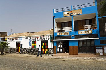 Estate agents, Santa Maria on the island of Sal (Salt), Cape Verde Islands, Africa