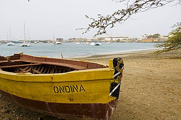 The port of Palmeira, Sal (Salt), Cape Verde Islands, Atlantic, Africa