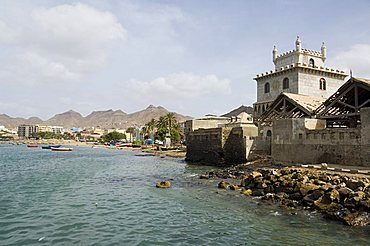 At the fish market, Mindelo, Sao Vicente, Cape Verde Islands, Atlantic Ocean, Africa