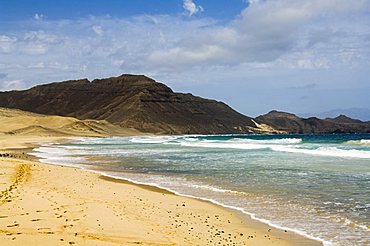 Praia Salamansa, Sao Vicente, Cape Verde Islands, Atlantic Ocean, Africa