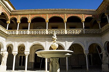 Casa de Pilatos, Santa Cruz district, Seville, Andalusia, Spain, Europe