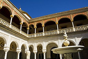 Casa de Pilatos, Santa Cruz district, Seville, Andalusia, Spain, Europe