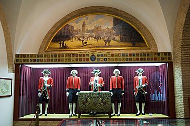 Museum in the Bull Ring, Plaza de Toros De la Maestranza, El Arenal district, Seville, Andalusia, Spain, Europe