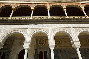 Casa de Pilatos, Santa Cruz district, Seville, Andalusia, Spain, Europe