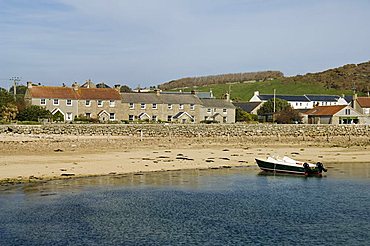 New Town, Tresco, Isles of Scilly, off Cornwall, United Kingdom, Europe