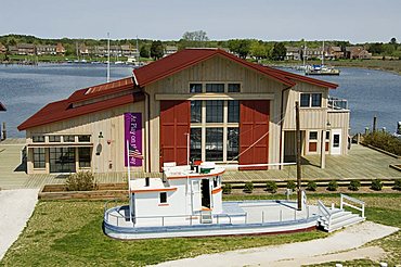 Chesapeake Bay Maritime Museum, St. Michaels, Talbot County, Miles River, Chesapeake Bay area, Maryland, United States of America, North America