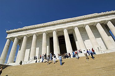 Lincoln Memorial, Washington D.C. (District of Columbia), United States of America, North America