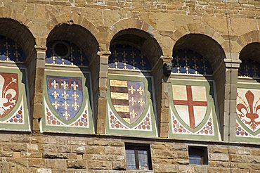 Palazzo Vecchio on the Piazza della Signoria, UNESCO World Heritage Site, Florence (Firenze), Tuscany, Italy, Europe