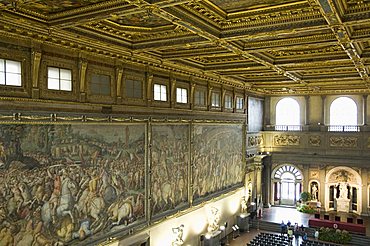 Palazzo Vecchio on the Piazza della Signoria, Florence (Firenze), Tuscany, Italy, Europe