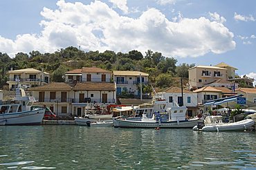 Vathy, Island of Meganisi, Ionian Islands, Greek Islands, Greece, Europe