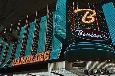 Binion's, Fremont Street, the older part of Las Vegas, Nevada, United States of America, North America