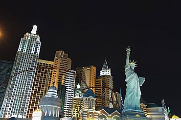 New York New York Hotel, The Strip (Las Vegas Boulevard), Las Vegas, Nevada, United States of America, North America