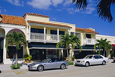 Mediterranean architecture of Worth Avenue, Palm Beach, Florida, USA