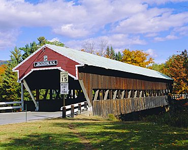 Covered Bridge, Jackson, New Hampshire, USA