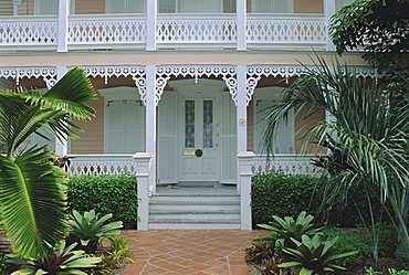 Old Town architecture, Key West, Florida, USA, North America