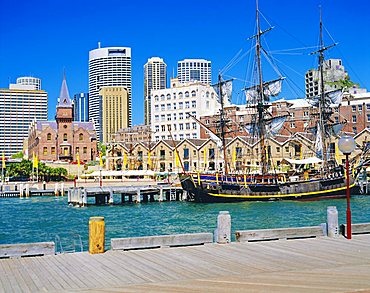 Historical district of The Rocks, Sydney, New South Wales, Australia