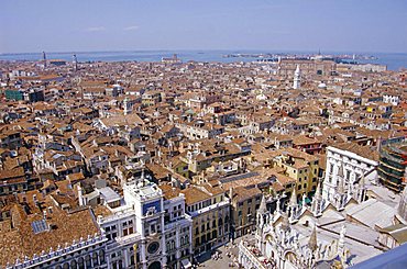 Venice, viewed from the Campanile, Veneto, Italy