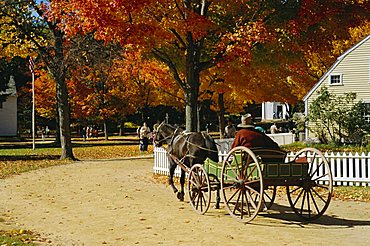 Old Sturbridge Village, a history museum recreating 1830's life, Massachusetts, USA