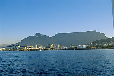 Cape Town with Table Mountain behind, South Africa