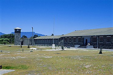 Robben Island Prison where Nelson Mandela was imprisoned, now a museum, Cape Town, South Africa