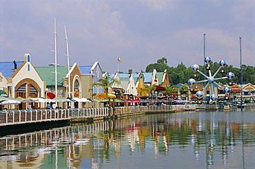 Randburg Waterfront, shops and restaurants, Johannesburg, South Africa