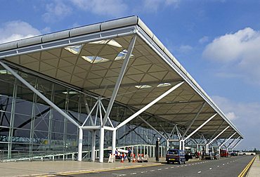 Stansted Airport terminal, Stansted, Essex, England, United Kingdom, Europe