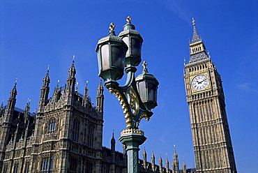 Big Ben and the Houses of Parliament, UNESCO World Heritage Site, Westminster, London, England, United Kingdom, Europe