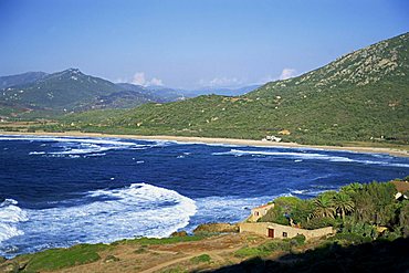 The rocky South West coast, Corsica, France, Mediterranean, Europe