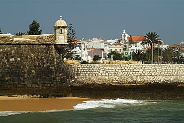 Fortaleza da Ponta da Bandeira, Lagos, Algarve, Portugal, Europe