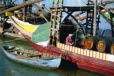 Port barges, Oporto, Portugal, Europe