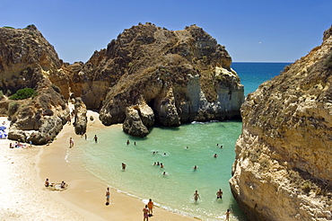 Praia dos tres Irmaos, Alvor, Algarve, Portugal, Europe