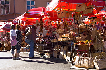 Dolac Market, Zagreb, Croatia, Europe