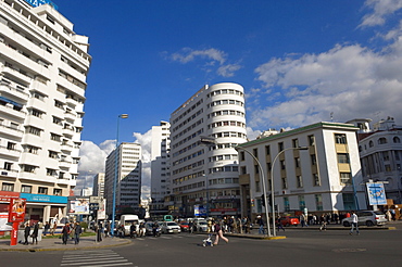 Avenue de l'Armee Royale, Casablanca, Morocco, North Africa, Africa