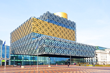 View of The Library of Birmingham, England, United Kingdom, Europe