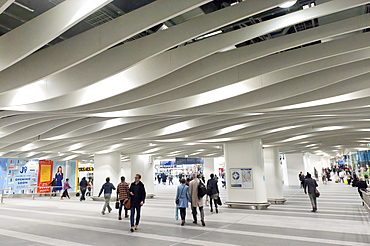 View of New Street Station, Birmingham, West Midlands, England, United Kingdom, Europe