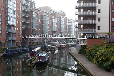 Birmingham Canal Navigations (BCN), Birmingham, West Midlands, England, United Kingdom, Europe