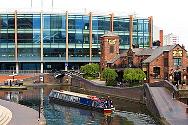 Canal system, Birmingham, West Midlands, England, United Kingdom, Europe